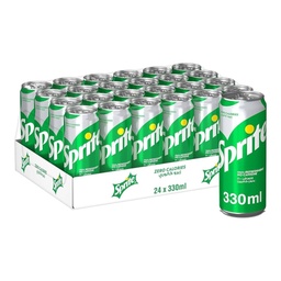 Sprite Soft Drink Zero Calories, UAE - 24x330ml