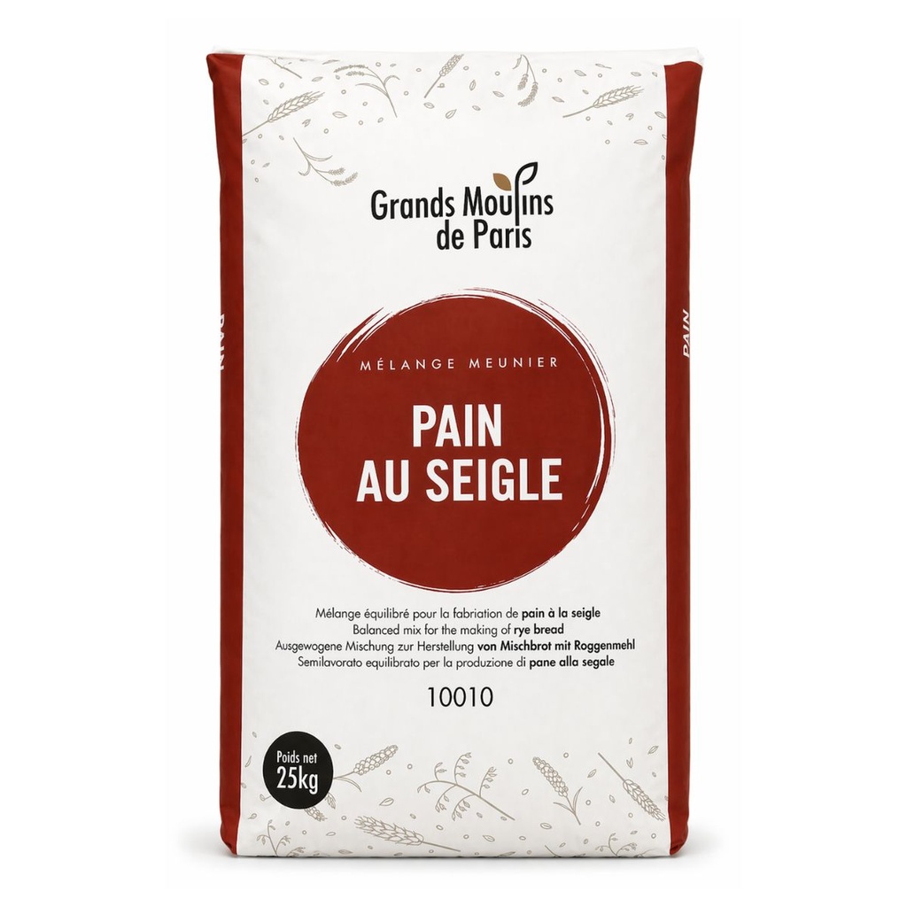 [FLOR-383491] Moul-Bie Rye Pain Bread Flour T170, France - 1x25kg