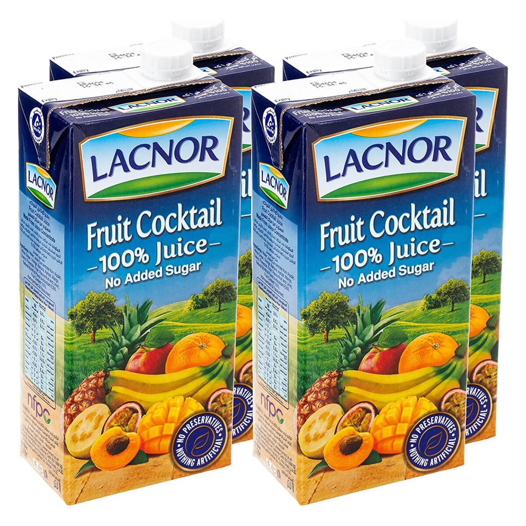 [BEVR-704525] Lacnor Fruit Cocktail Juice - 12x1ltr