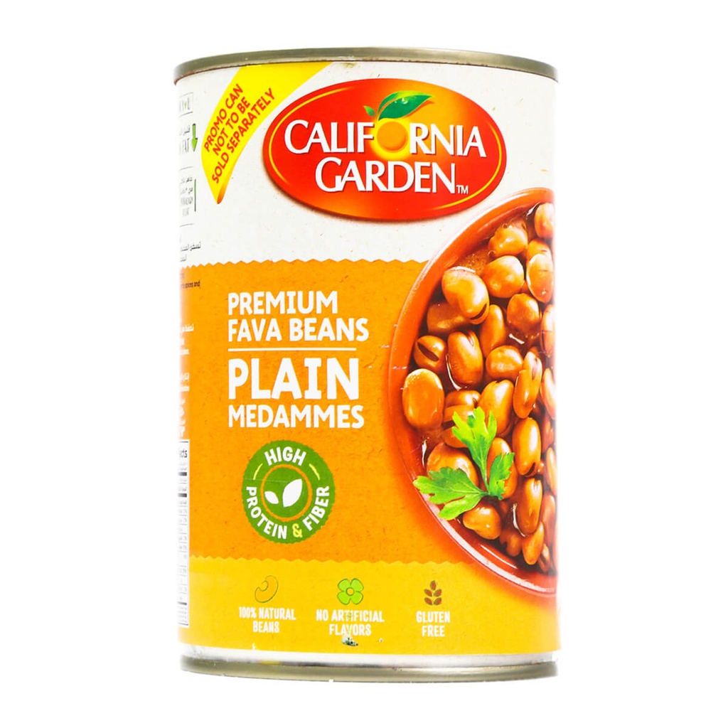 [VEGT-602508] California Garden Plain Foul Medammes - 24x450g