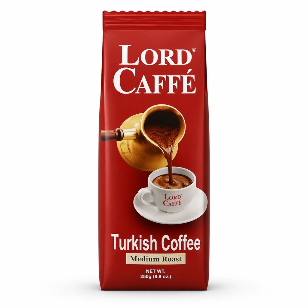 Lord Turkish Coffee, Medium Roast - 1x250g