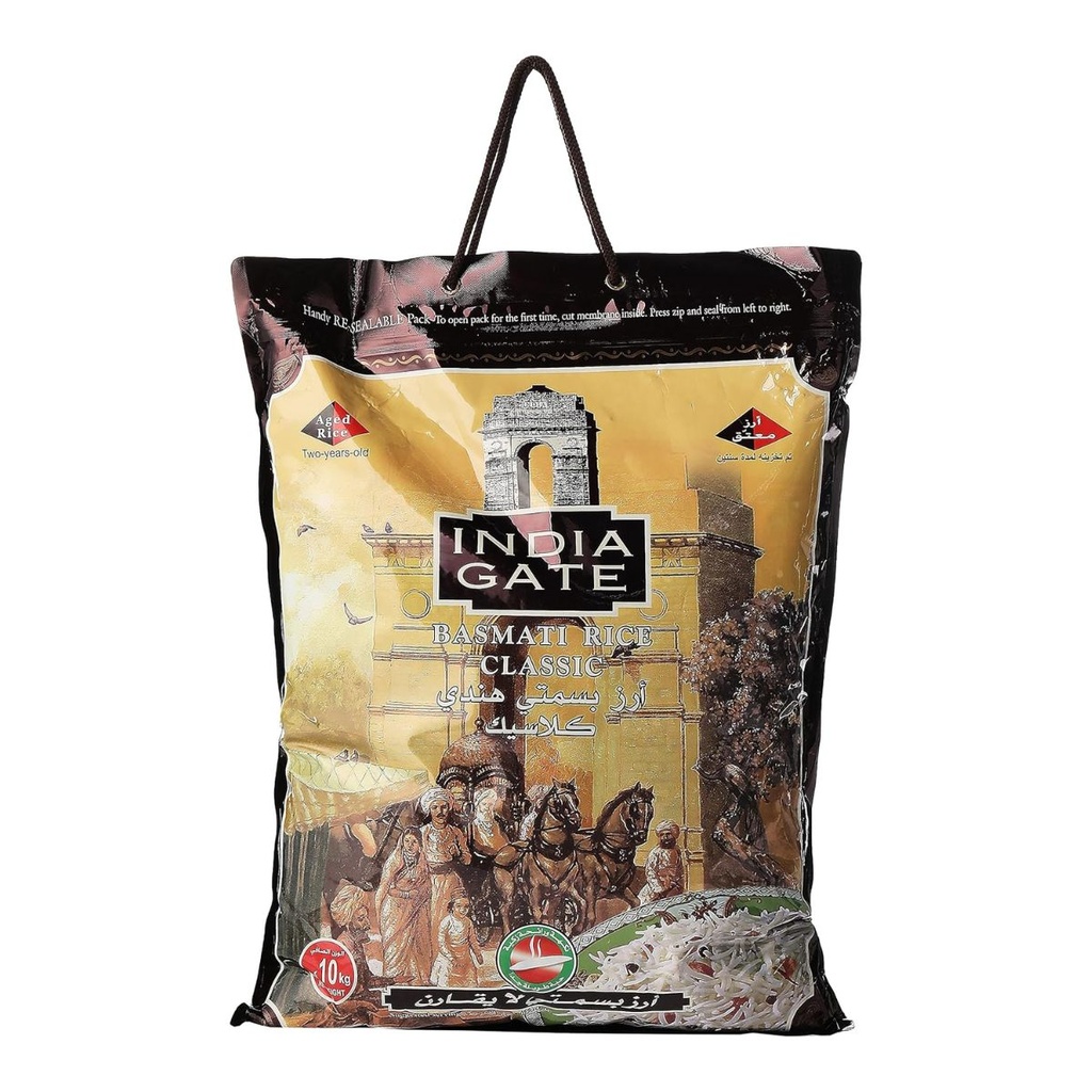 [RICE-350549] India Gate Classic Basmati Rice - 1x10kg