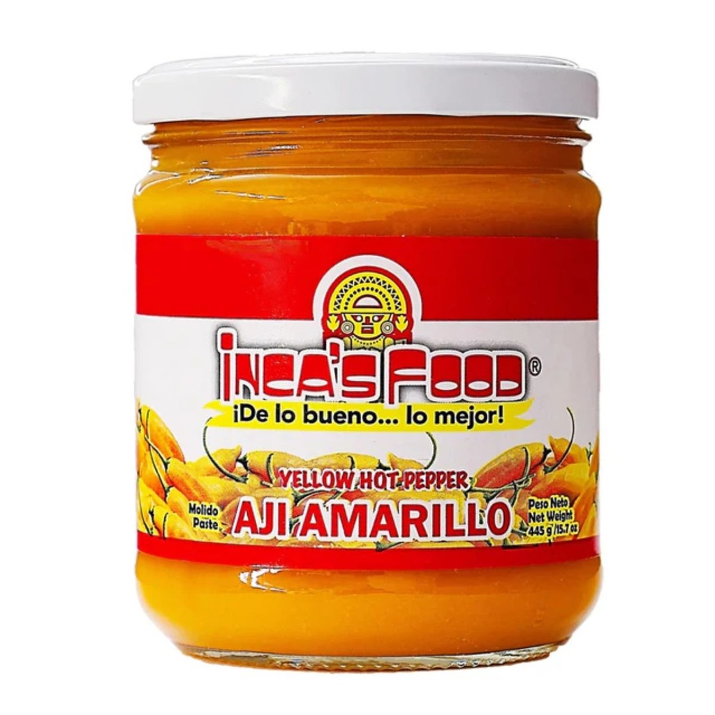 Incas Food Aji Amarillo Hot Yellow Paste - 1x445g