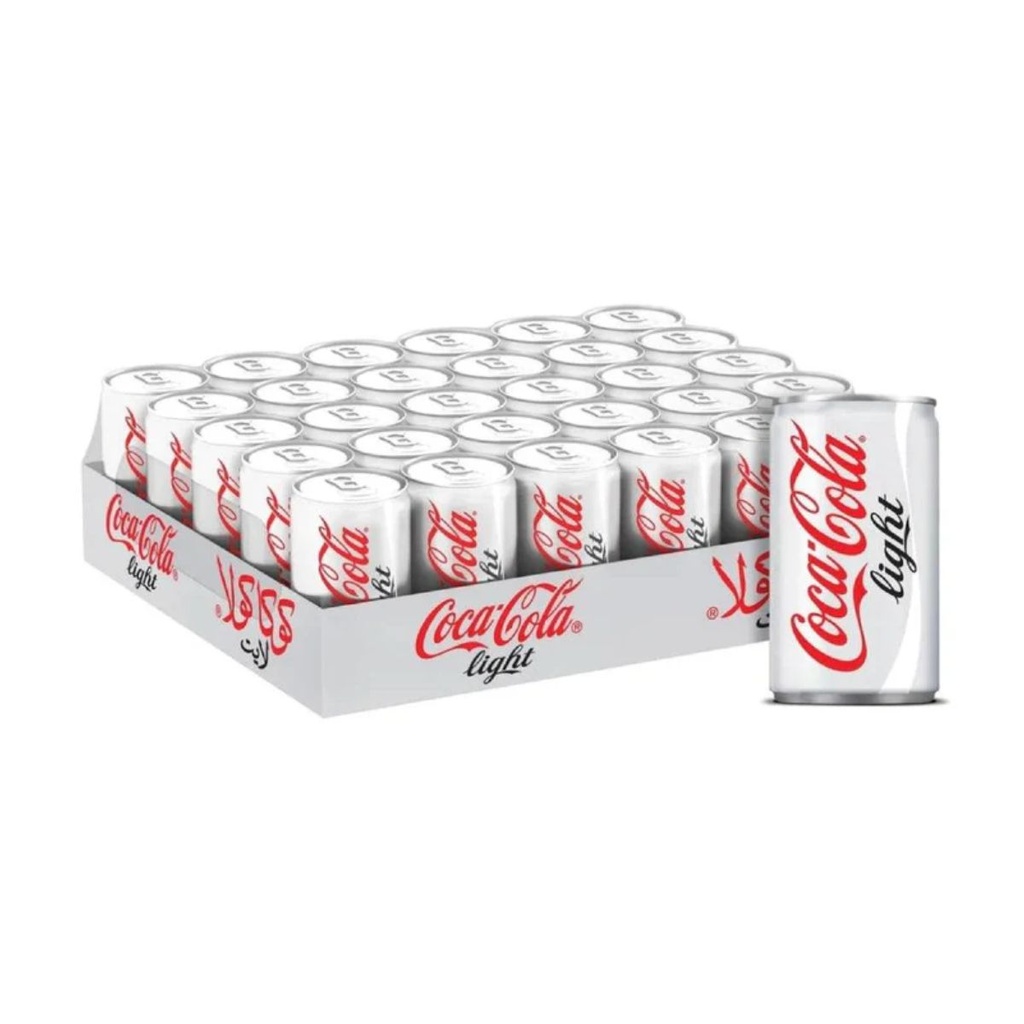 Coca Cola Light Soft Drink, UAE - 30x150ml