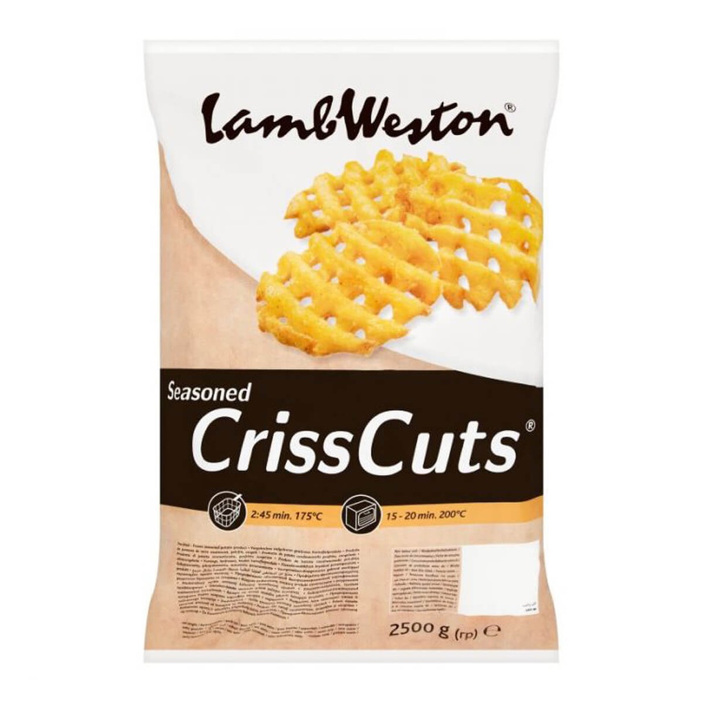 Lamb Weston Seasoned Crisscuts D24/LW440 - 4x2.5kg