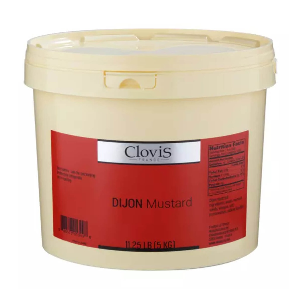 [SAUC-256520] Clovis Dijon Mustard, France - 1x5kg