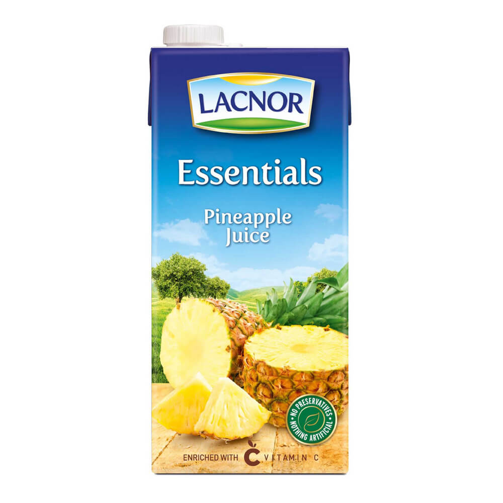 [BEVR-704574] Lacnor Pineapple Juice Essentials - 12x1ltr