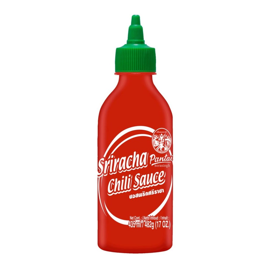 Pantai Green Cap Sriracha Sauce, Thailand - 12x435ml