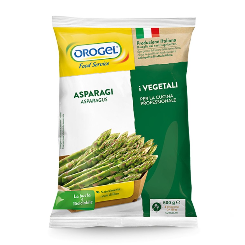 [FROZ-906532] Orogel Food Service Asparagus 17CM, Frozen - 1x500g