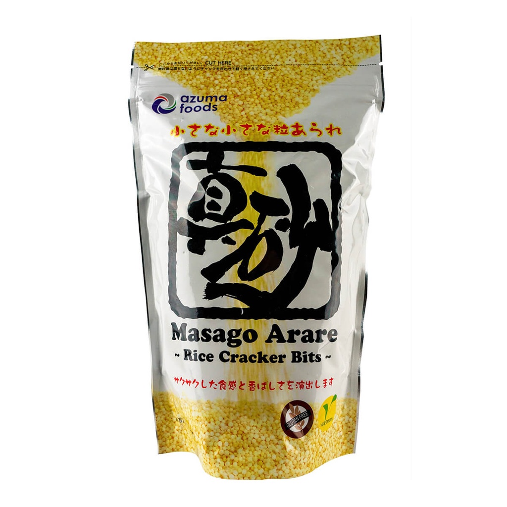 [SNAK-201017] Azuma Foods Masago Arare Rice Cracker Bits, Japan - 24x300g