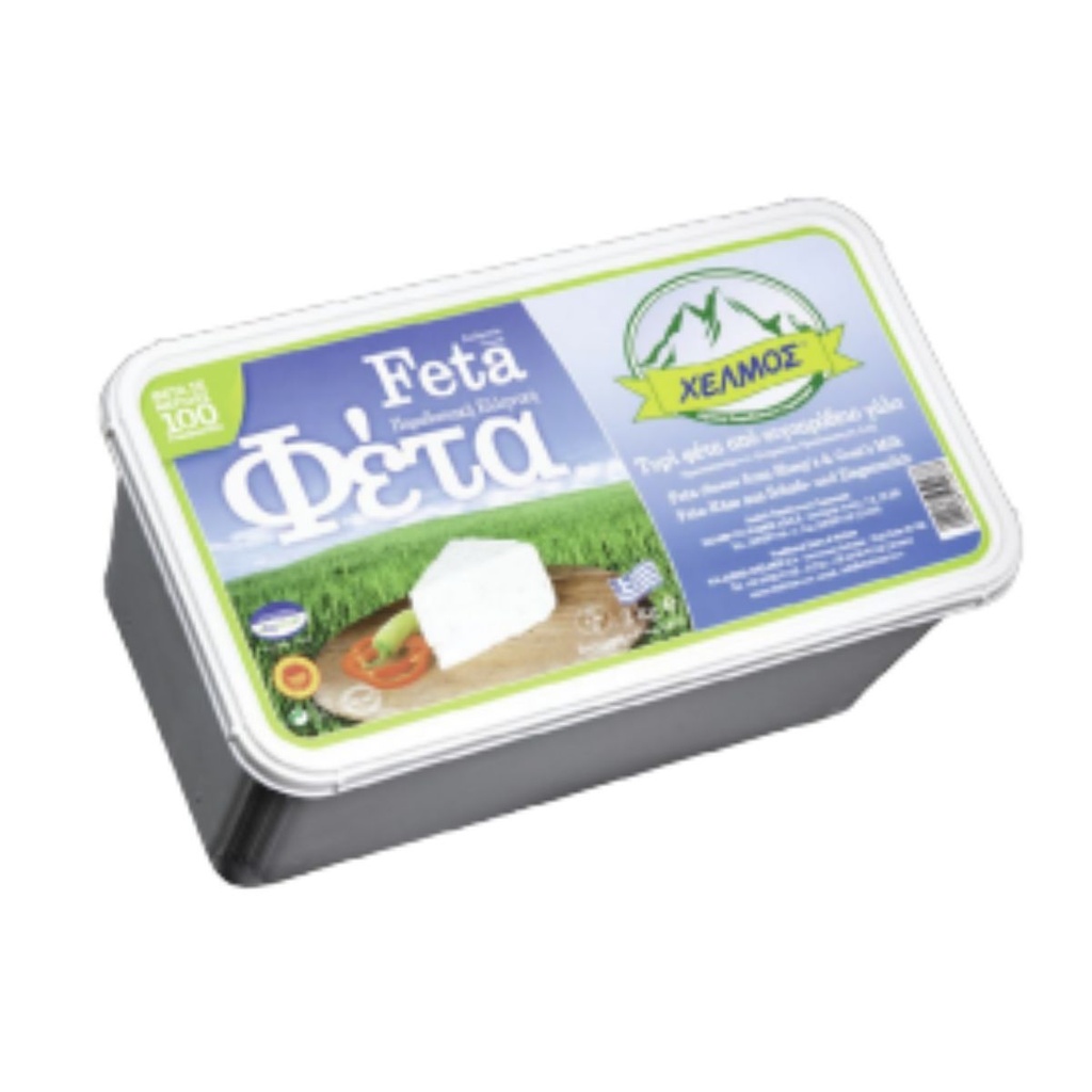 Chelmos Greek Feta Cheese, Original - 1x2kg