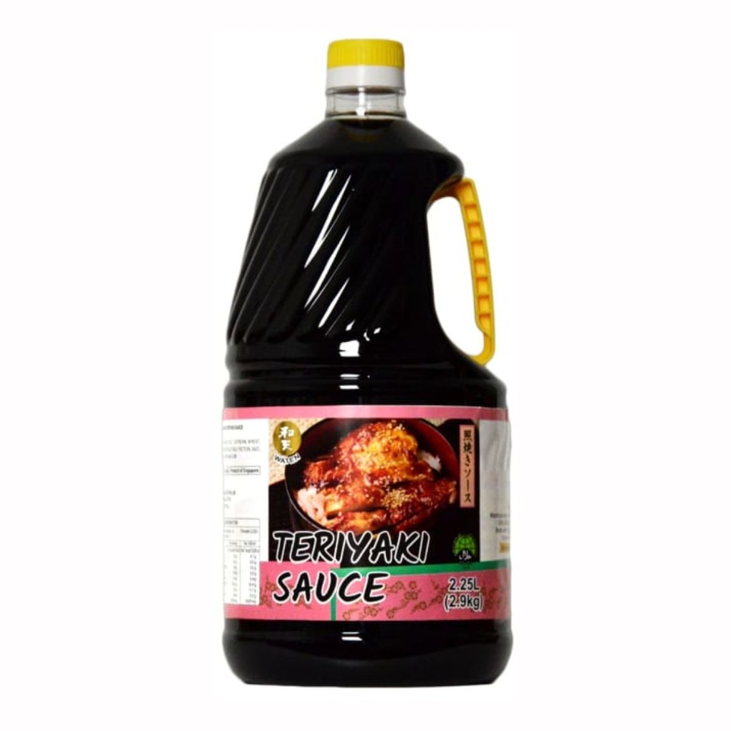 Waten Hinode Teriyaki Sauce, Halal, Singapore - 6x2.25ltr