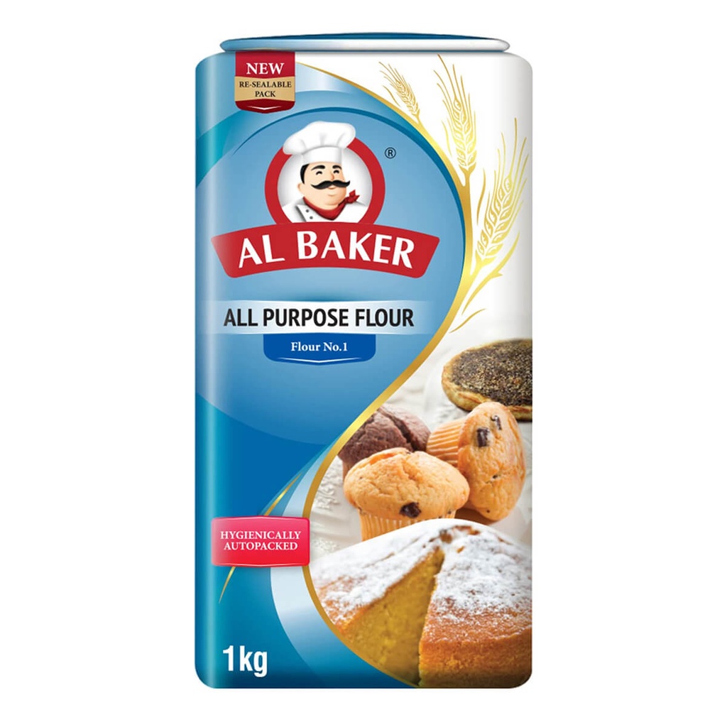 [FLOR-383613] Al Baker All Purpose Flour - 20x1kg