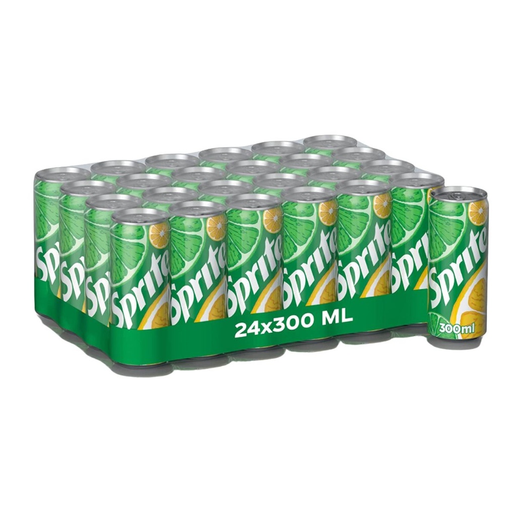 Sprite Lemon-Lime Soft Drink, UAE - 24x300ml
