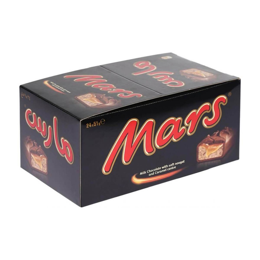 Mars Chocolate Bars - 12x24x50g