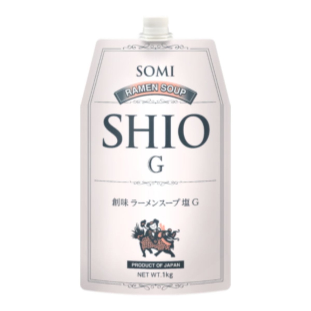 [SAJP-250264] Somi Ramen Soup Shio G, Japan - 10x1kg