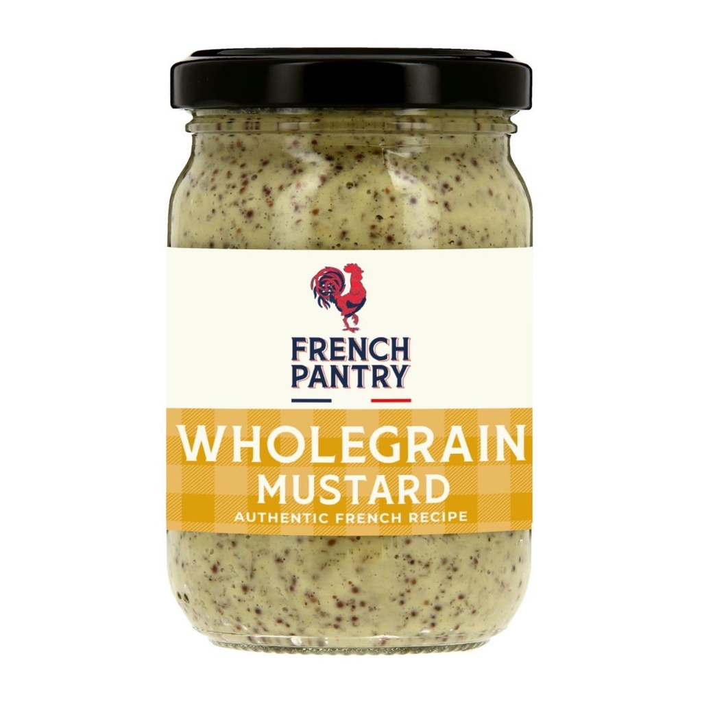 [SAUC-256516] French Pantry Whole Grain Mustard, France - 12x350g