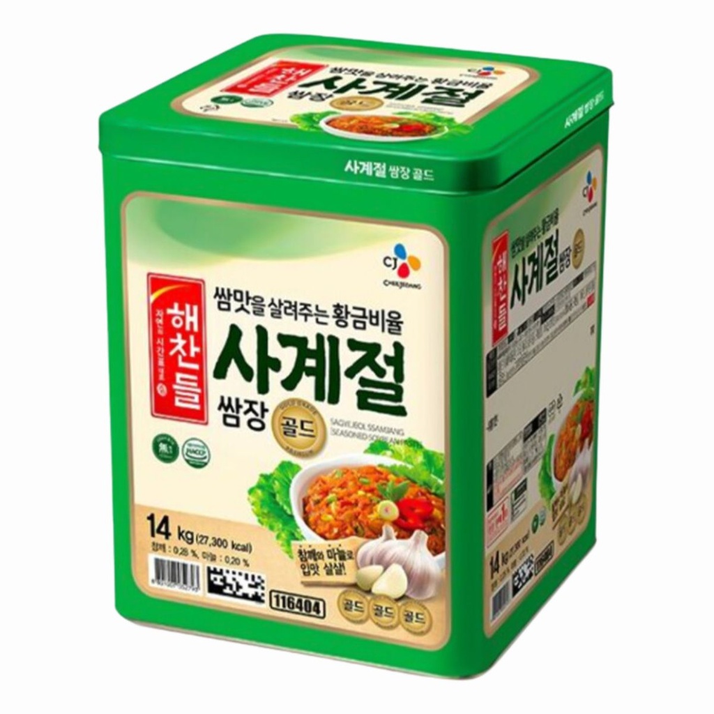[SAJP-250481] CJ Seasoned Soybean Paste, Ssamjang, Korea - 1x14kg