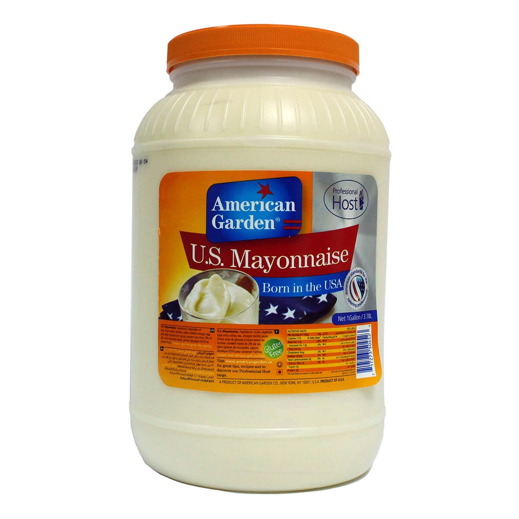 [SAUC-256000] American Garden Mayonnaise, Plastic - 4x1gal