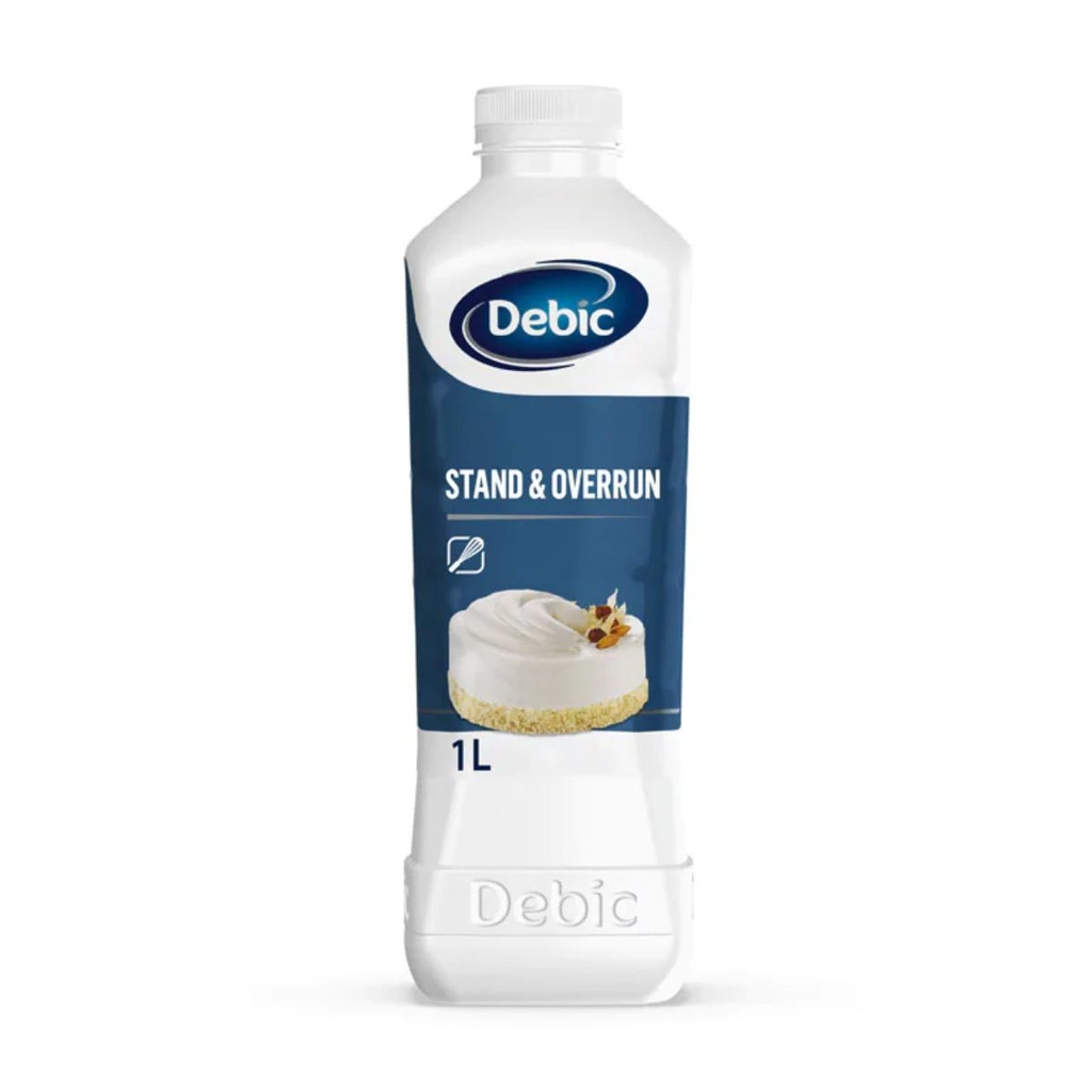 [BREK-159236] Debic Whipping Cream 35%, Stand & Overrun - 6x1ltr