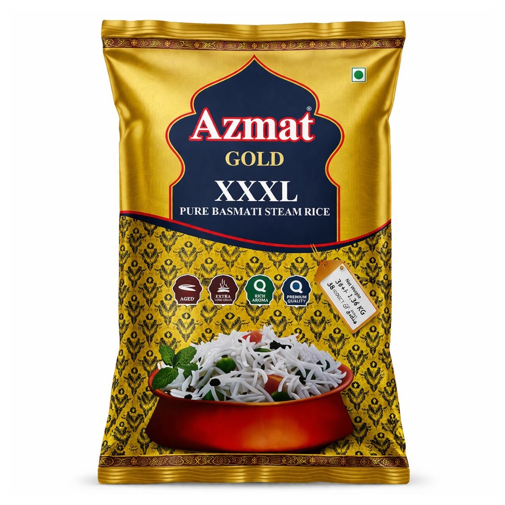 [RICE-350568] Ajmal Basmati Rice Gold XXXL - 1x38kg