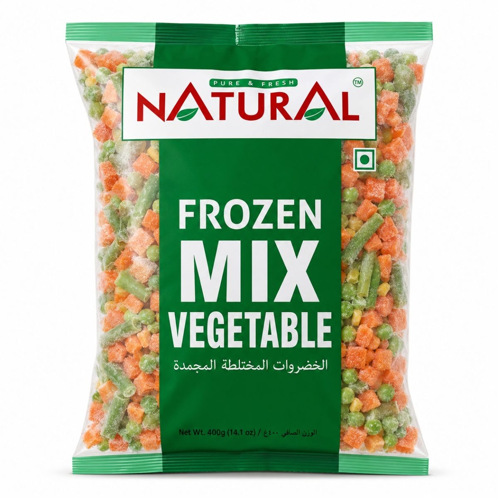 [FROZ-906013] Natural Mix Vegetable, India - 4x2.5kg
