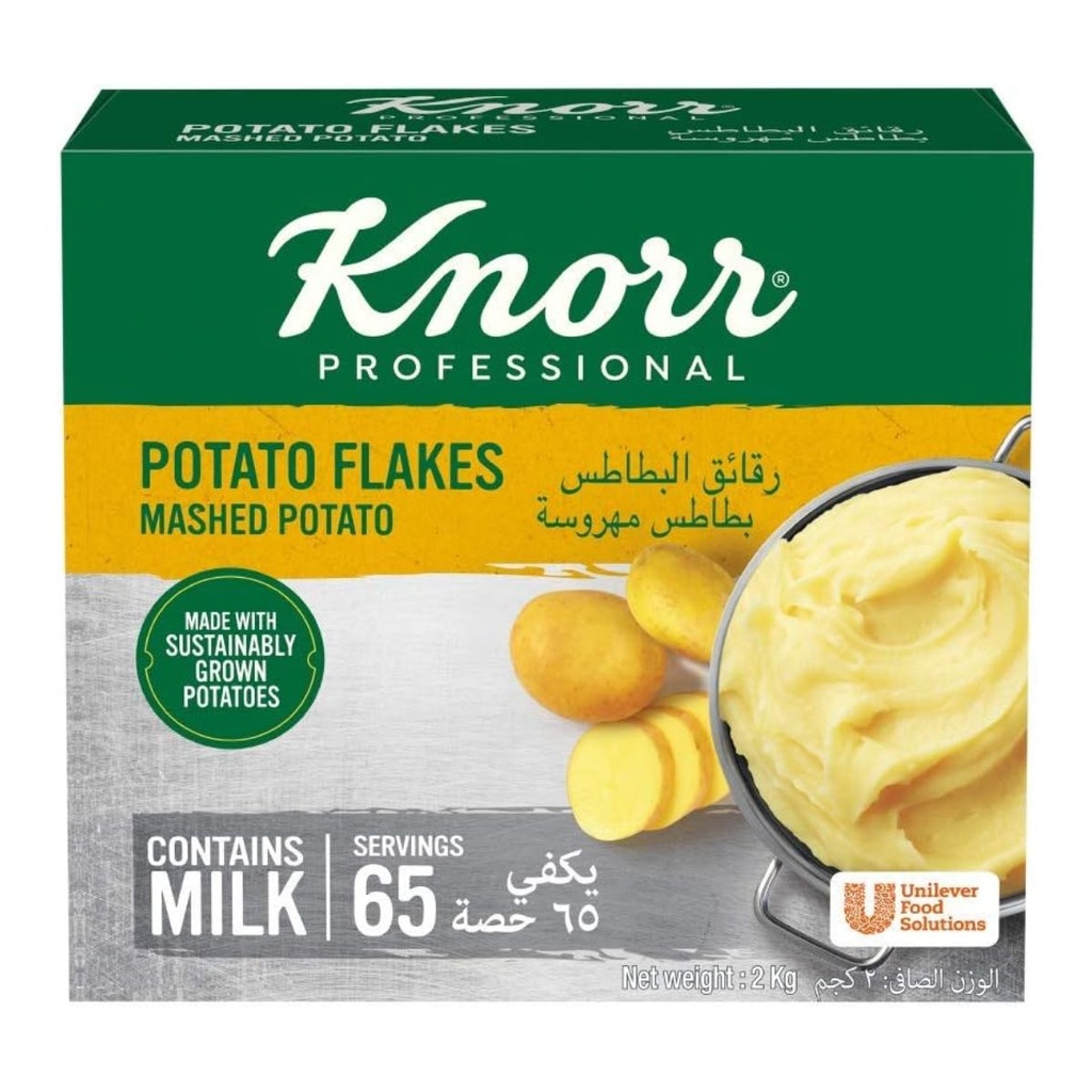 [VEGT-607581] Knorr Potato Flakes Mashed Potato - 1x2kg