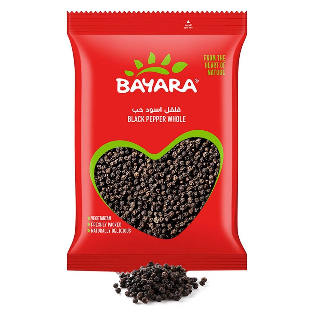 Bayara Black Pepper Whole - 1x1kg