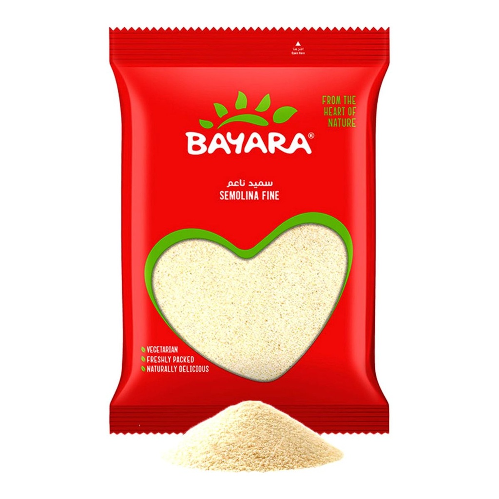 [FLOR-383619] Bayara Semolina Fine - 1x1kg