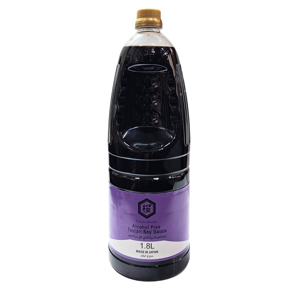 [SAJP-251002] Sakura Jirushi Tamari Sauce 0%, Halal, Japan - 6x1.8ltr
