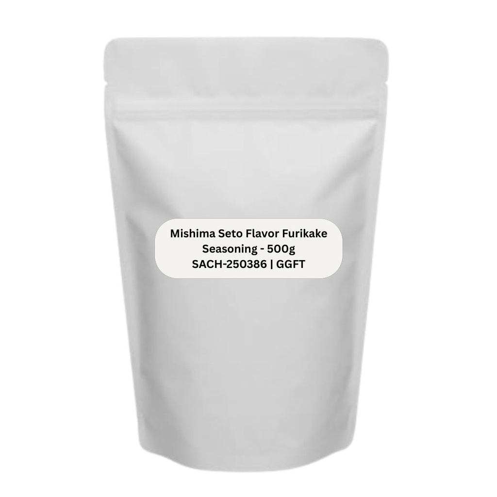 [SACH-250386] Mishima Seto Flavor Furikake Seasoning - 10x500g