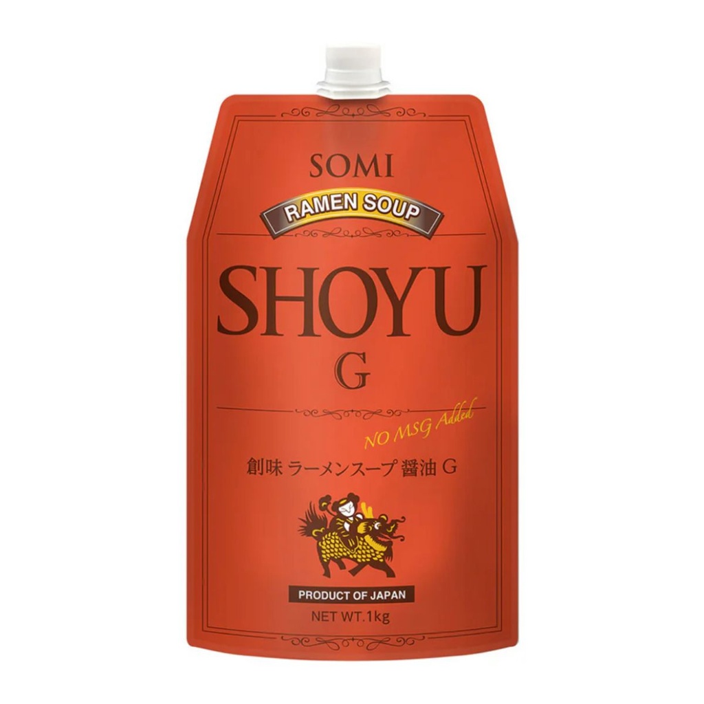 [SAJP-250412] Somi Ramen Soup Shoyu G Soup Stock, Japan - 10x1kg