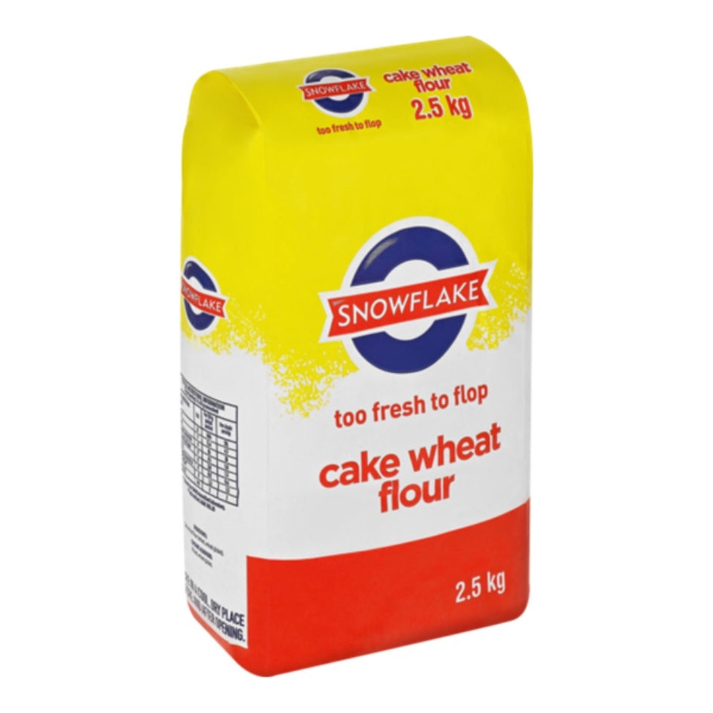 Snowflake Cake Wheat Flour - 1x2.5kg