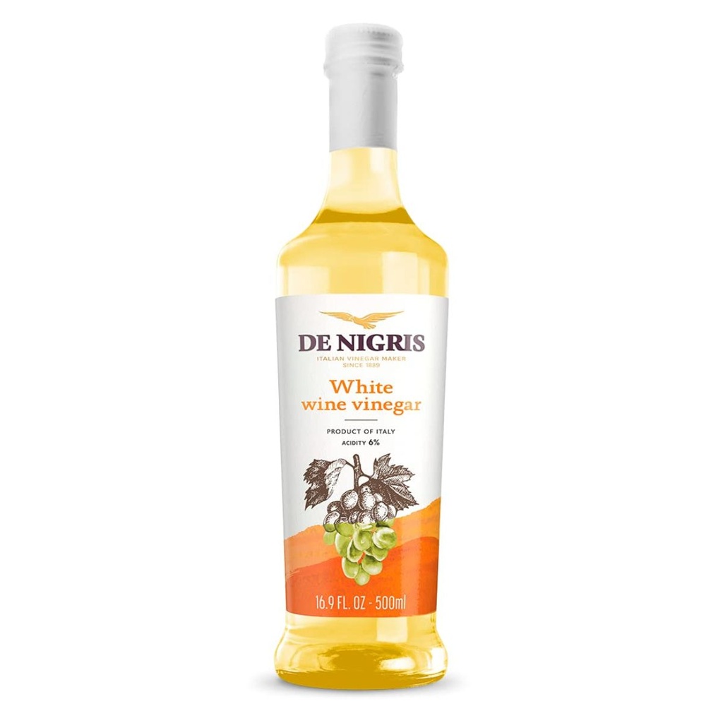 De Nigris White Grape Vinegar, Italy - 1x500ml