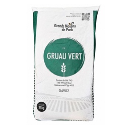 Grands Moulins de Paris T45 Gruau Vert Wheat Flour - 1x25kg