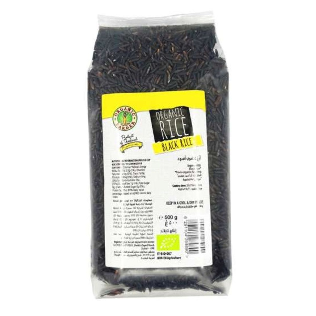 Organic Larder Black Rice, Organic - 1x500g