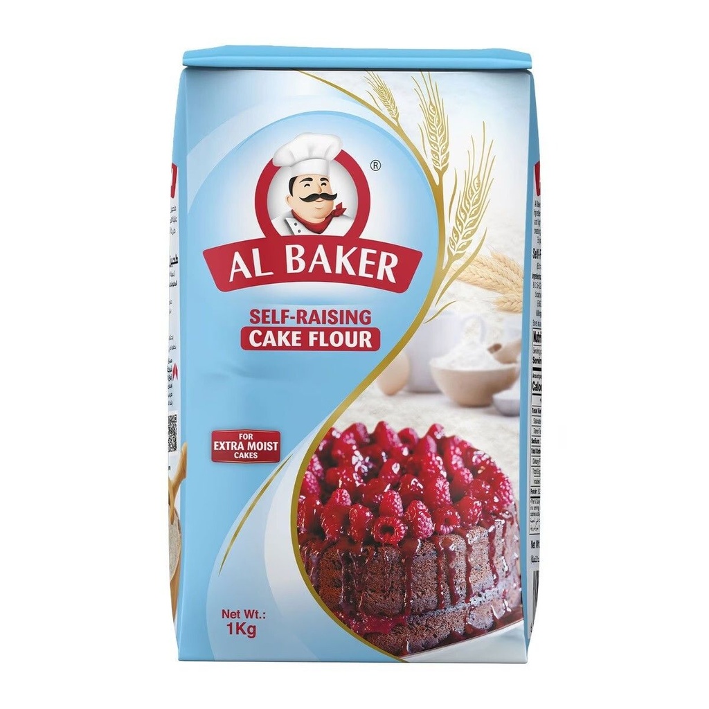 [FLOR-383625] Al Baker Self-Raising Cake Wheat Flour - 10x1kg