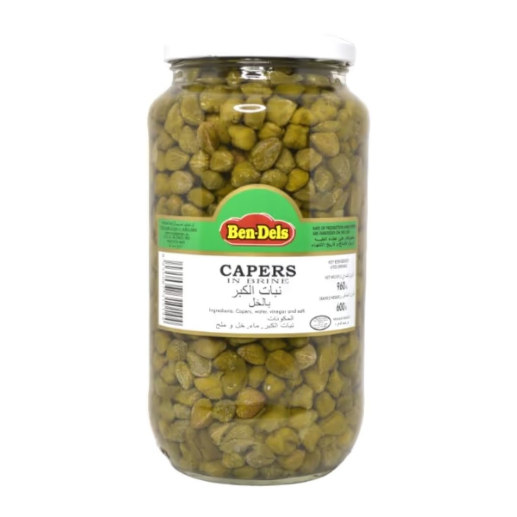 [VEGT-601015] Ben-Dels Capers in Brine - 6x960g