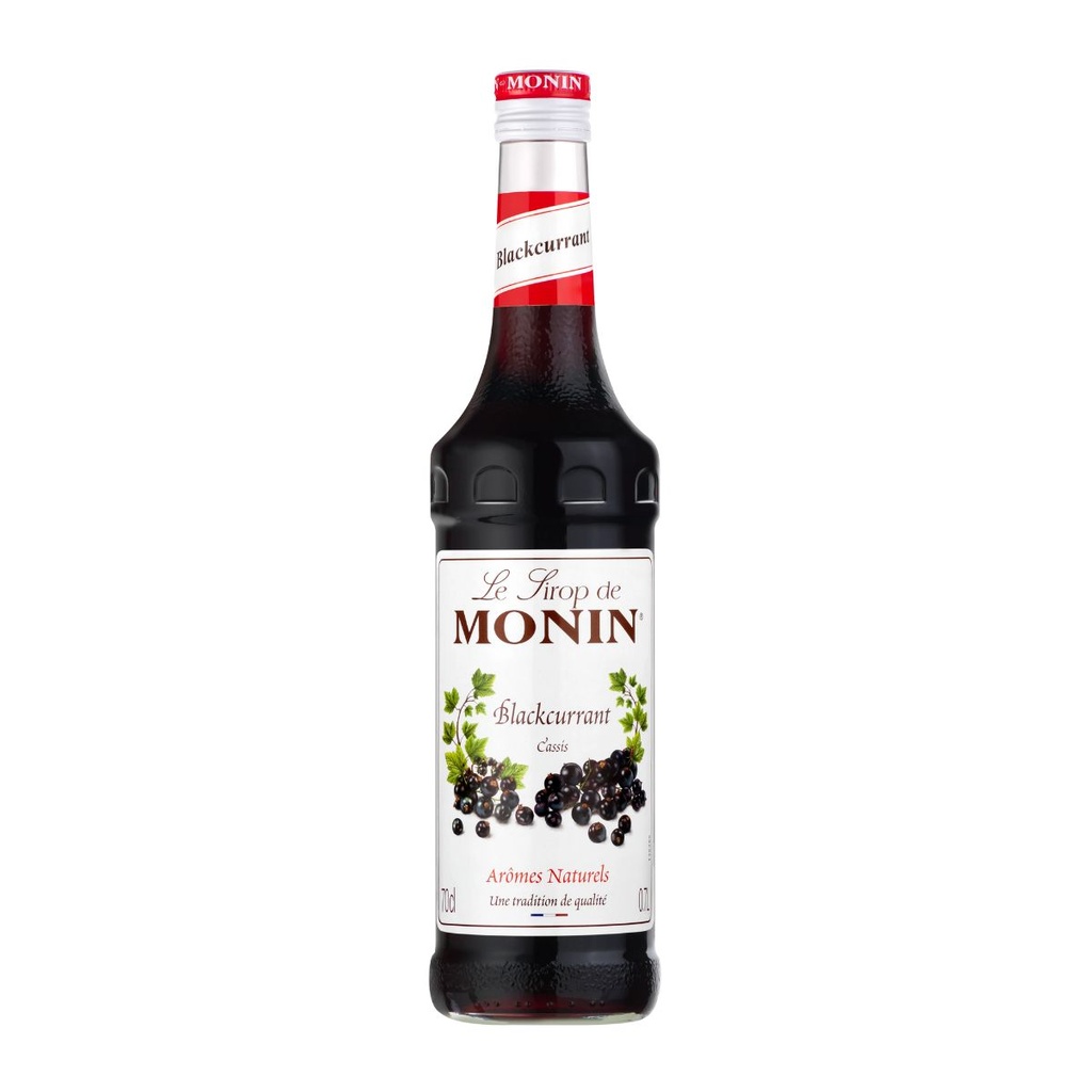 [BEVR-358327] Monin Blackcurrant Syrup, France - 6x700ml