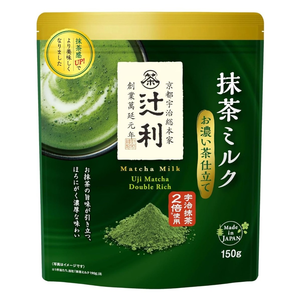 Tsujiri Matcha Milk Ocha Shitate, Japan - 12x150g