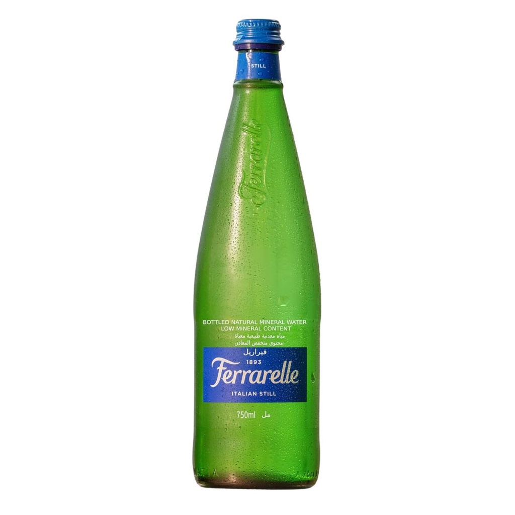 [BEVR-708727] Ferrarelle Still Water, Glass, Italy - 12x750ml