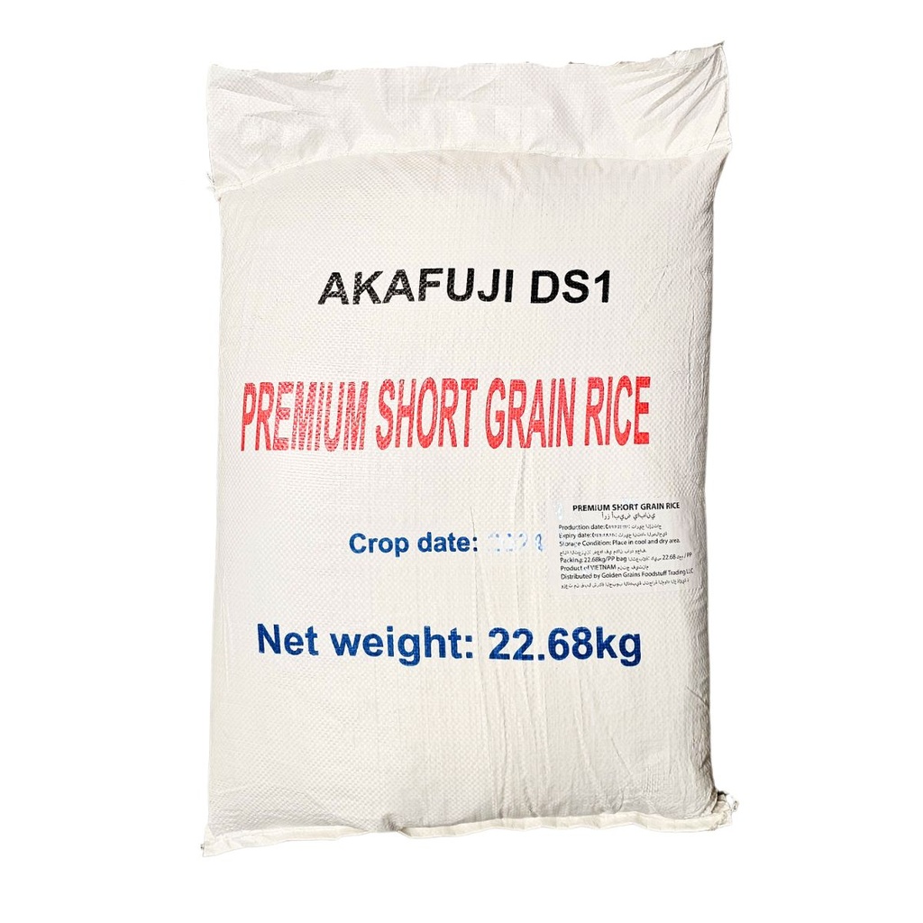 [RIJP-353025] GGFT DS-1 AKAFUJI Premium Short Grain Rice, Vietnam -1x22.68kg