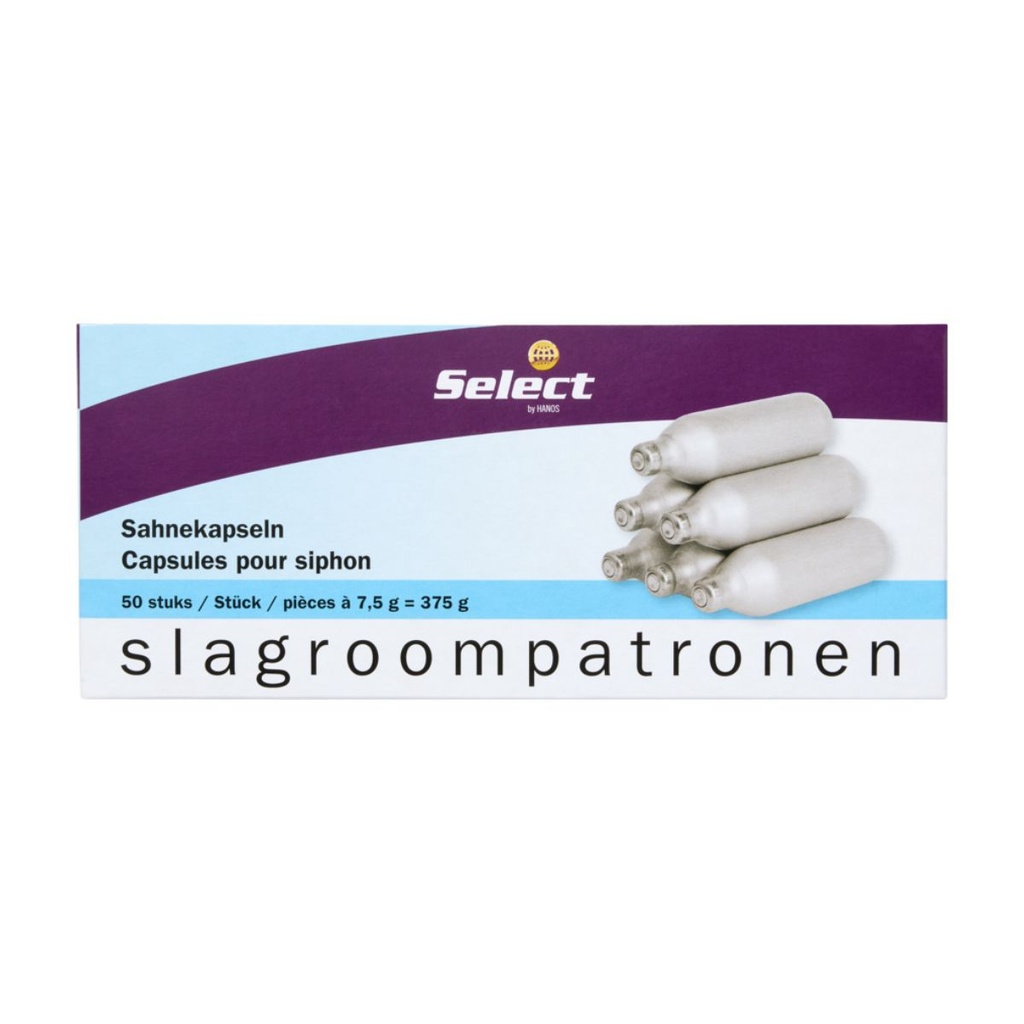 [CONF-102206] Select Professional Cream Chargers - 1x50pc