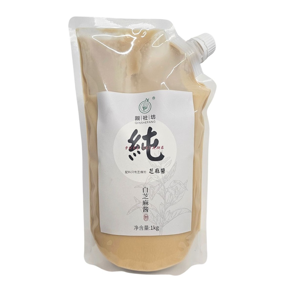 QING Peeled Sesame Paste, CHN - 12x1kg