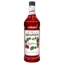 Monin Raspberry Syrup PET, France  - 6x1ltr