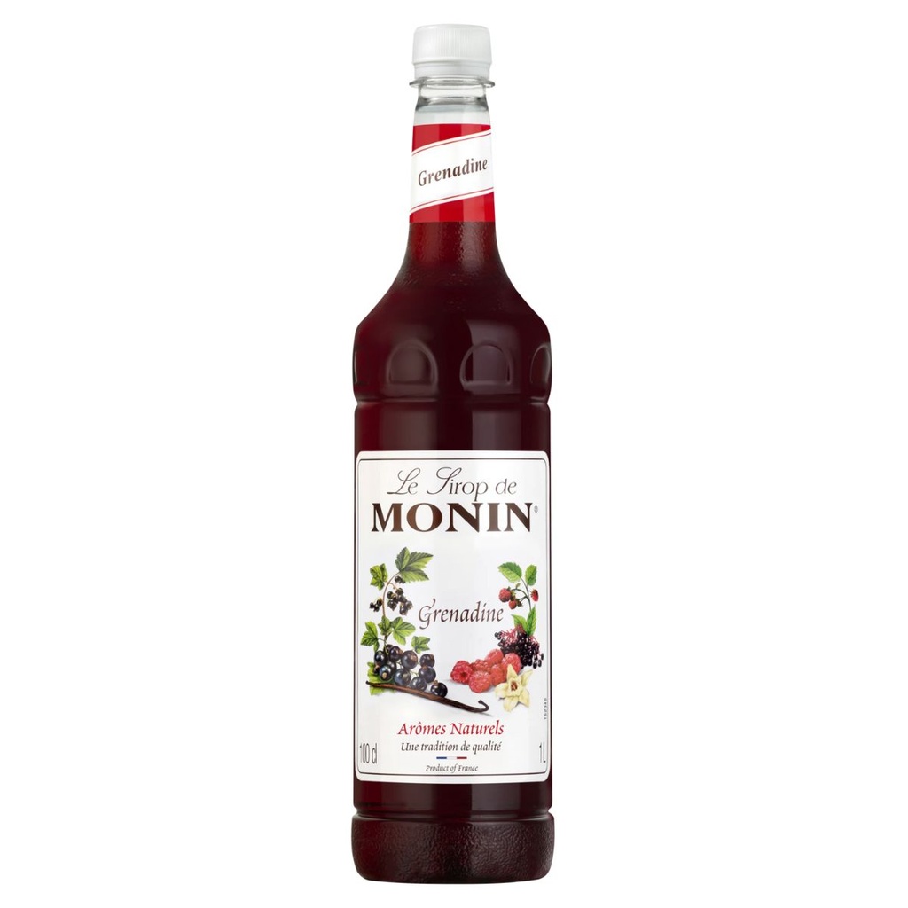 Monin Grenadine Syrup PET, France  - 6x1ltr