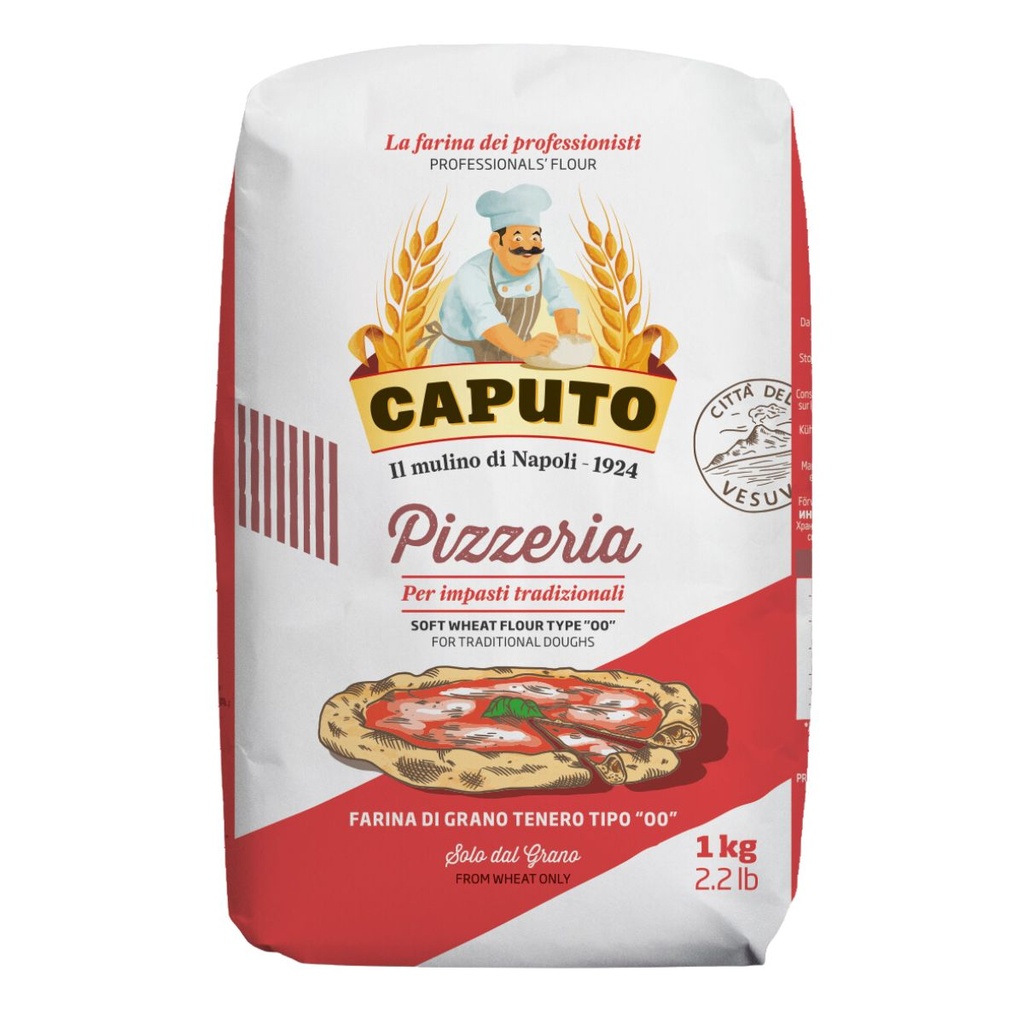 [FLOR-382577] Caputo Pizza Flour '00, Red NEW Design, Italy - 10x1kg