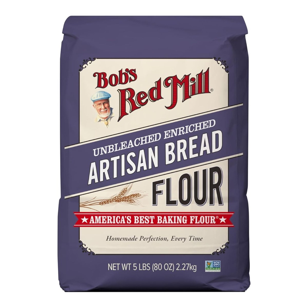 Bob's Red Mill Artisan Bread Flour - 4x5lbs