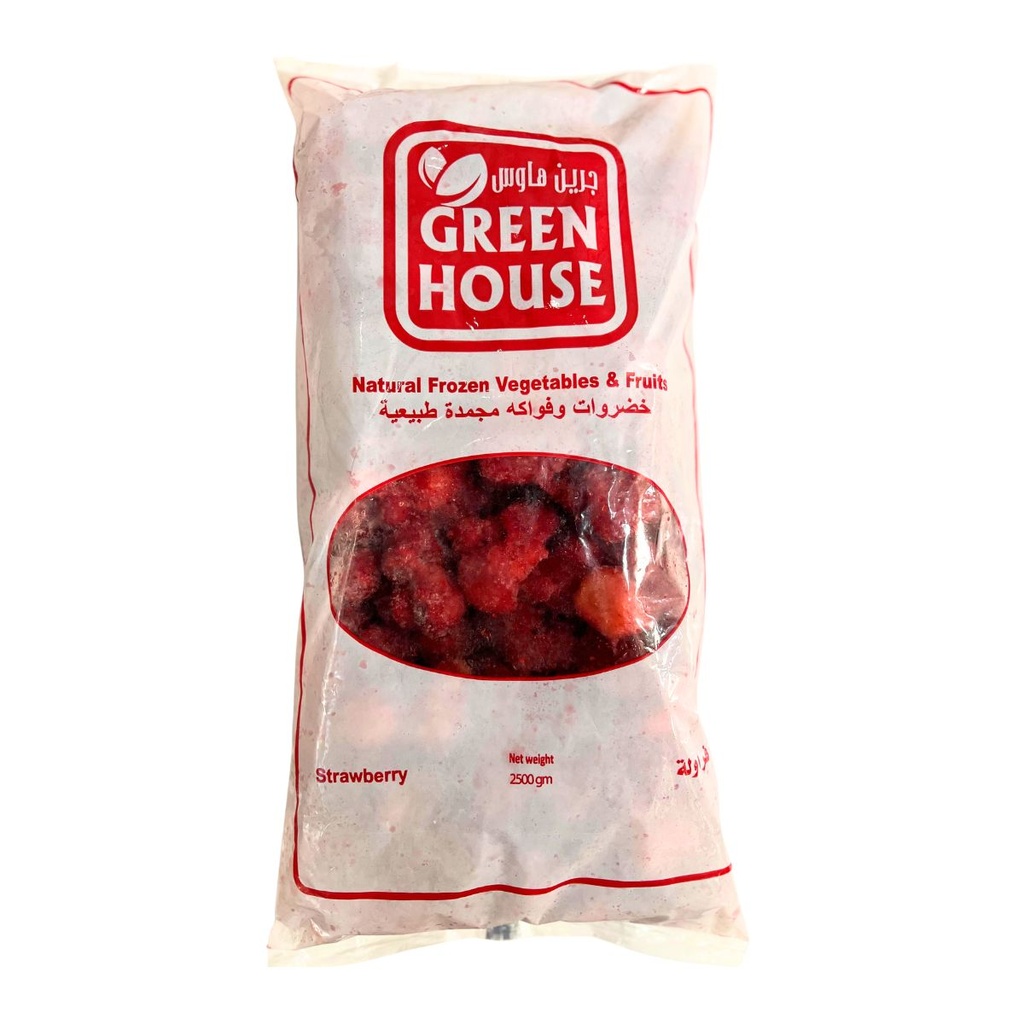 Green House Strawberry Frozen, Egypt - 4x2.5kg