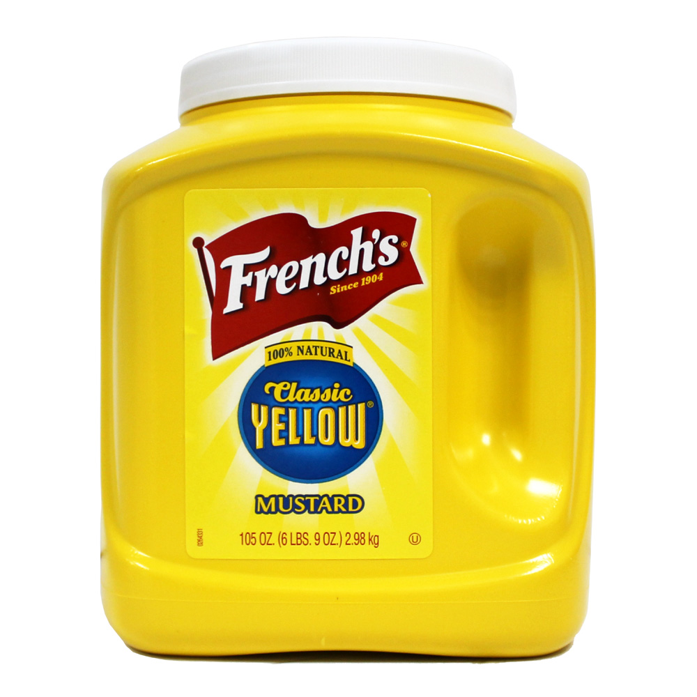 [SAUC-256513] French's Yellow Mustard, USA - 4x105oz